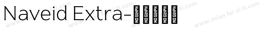 Naveid Extra字体转换